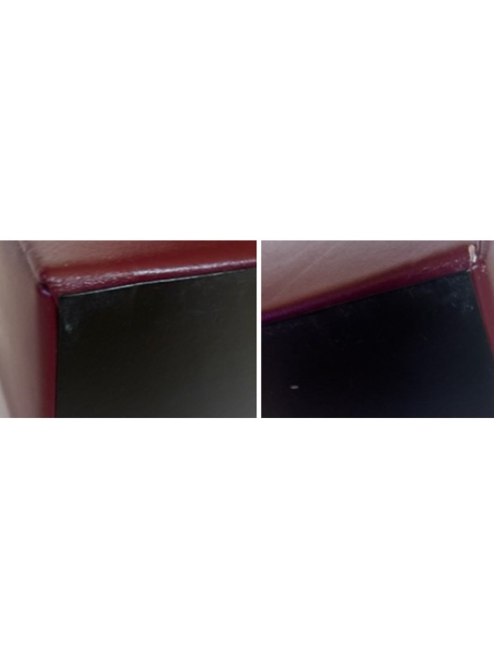 Rare~Vintage WOLF Leather Jewelry Box ~Handbag ~ in Royal Red - Picture 8 of 16